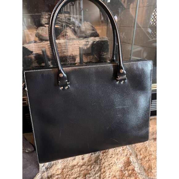Kate Spade Tote Leather Laptop Bag With Dust Bag Excellent Con - Picture 4 of 8